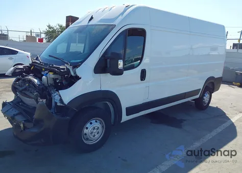 2023 Ram Promaster 3500 High Roof 159 Wb из США, поврежденный, VIN 3C6MRVHG9PE592402